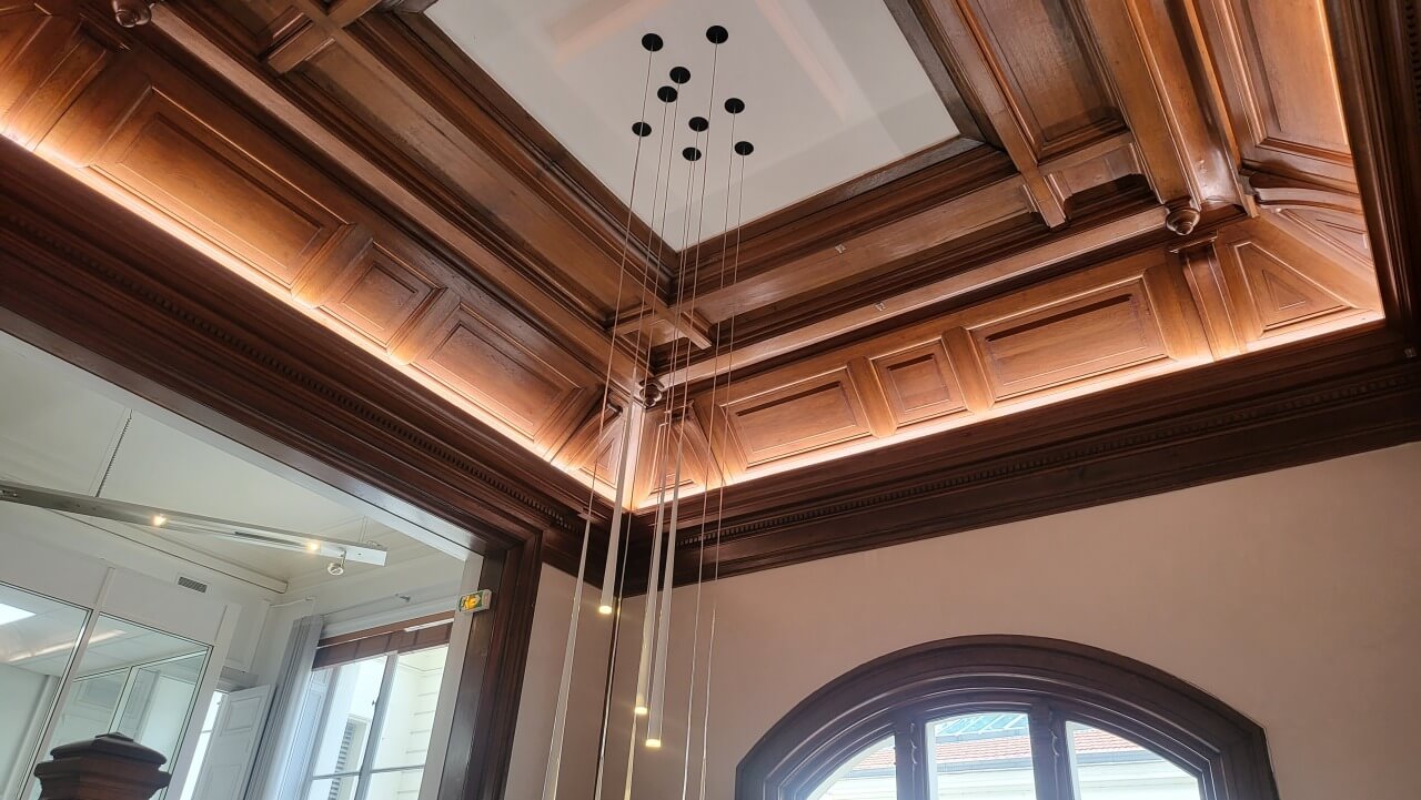 Installation ruban led