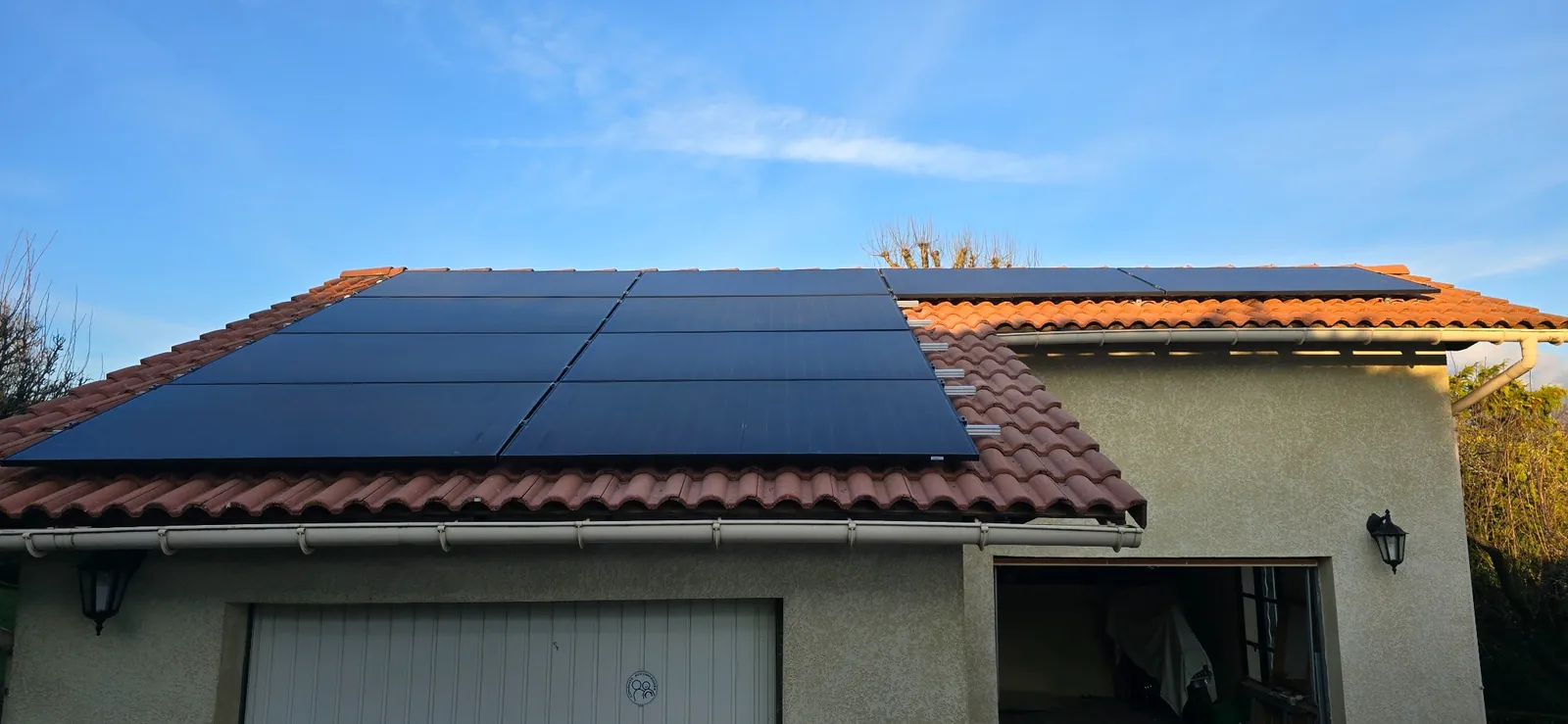 Panneaux photovoltaïques sur toiture