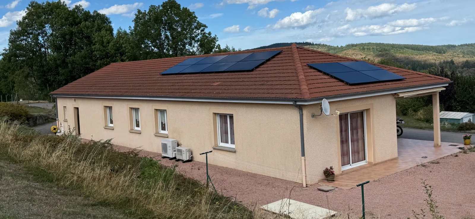 Installation photovoltaïque maison